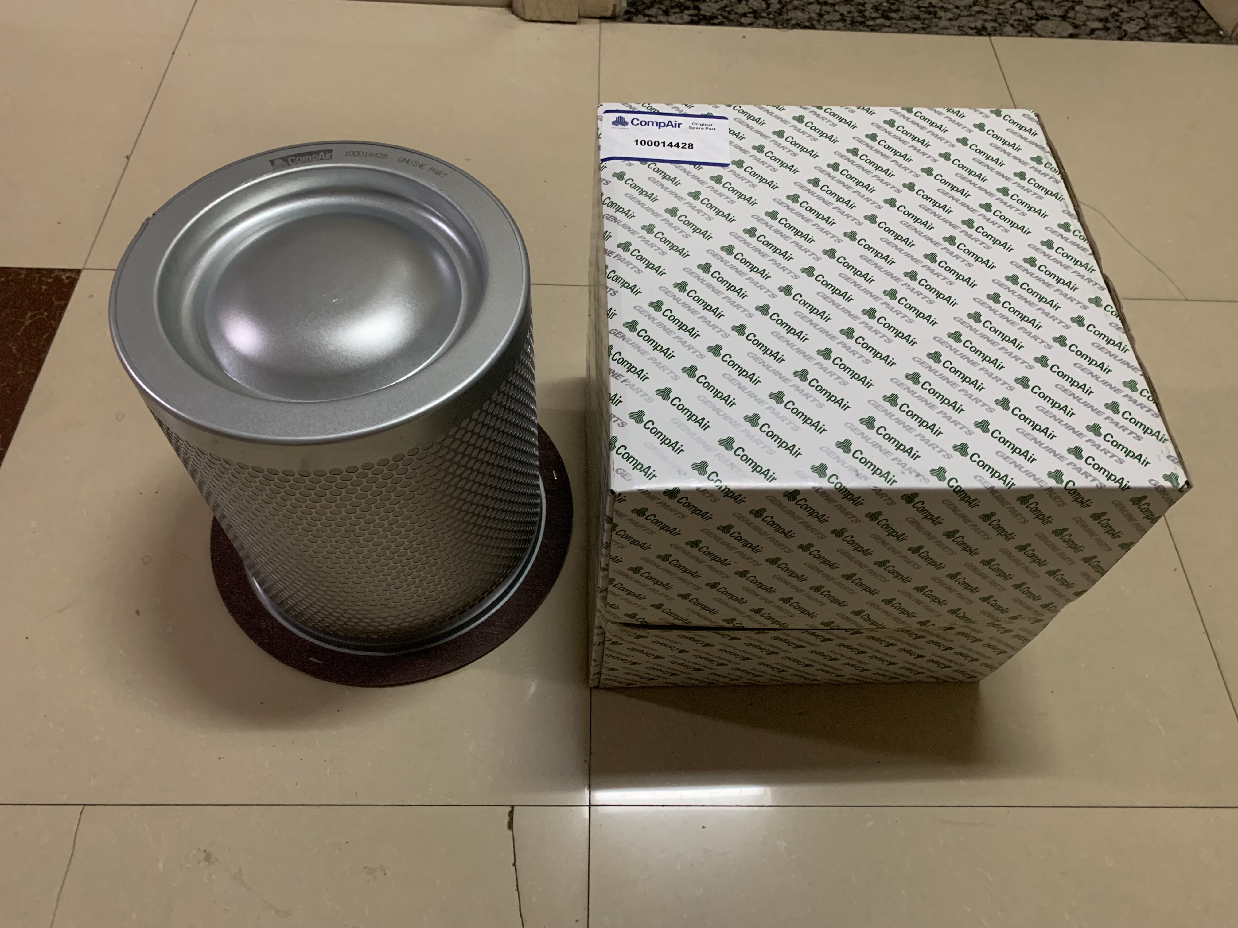 康普艾空壓機專用配件油分離器油分濾芯100014428